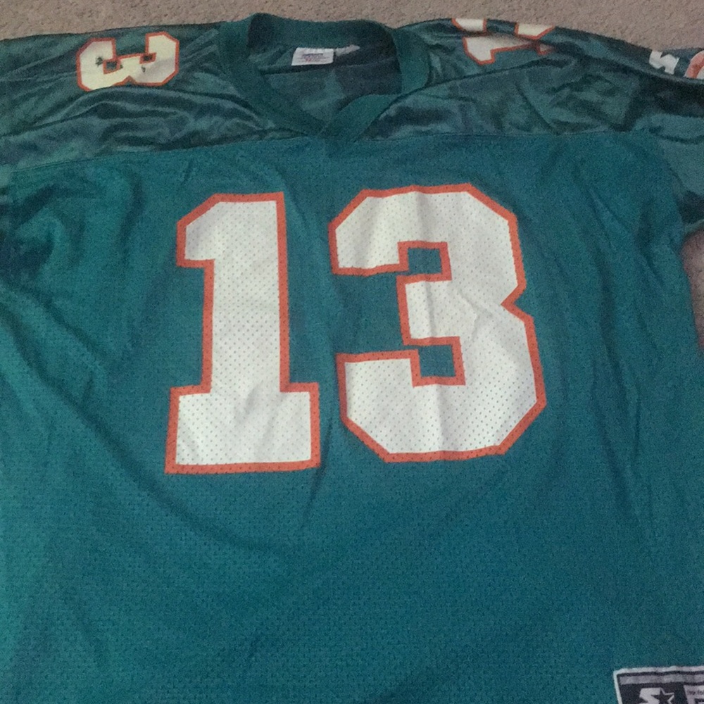 Vintage Dan Marino Miami Dolphins STARTER Jersey